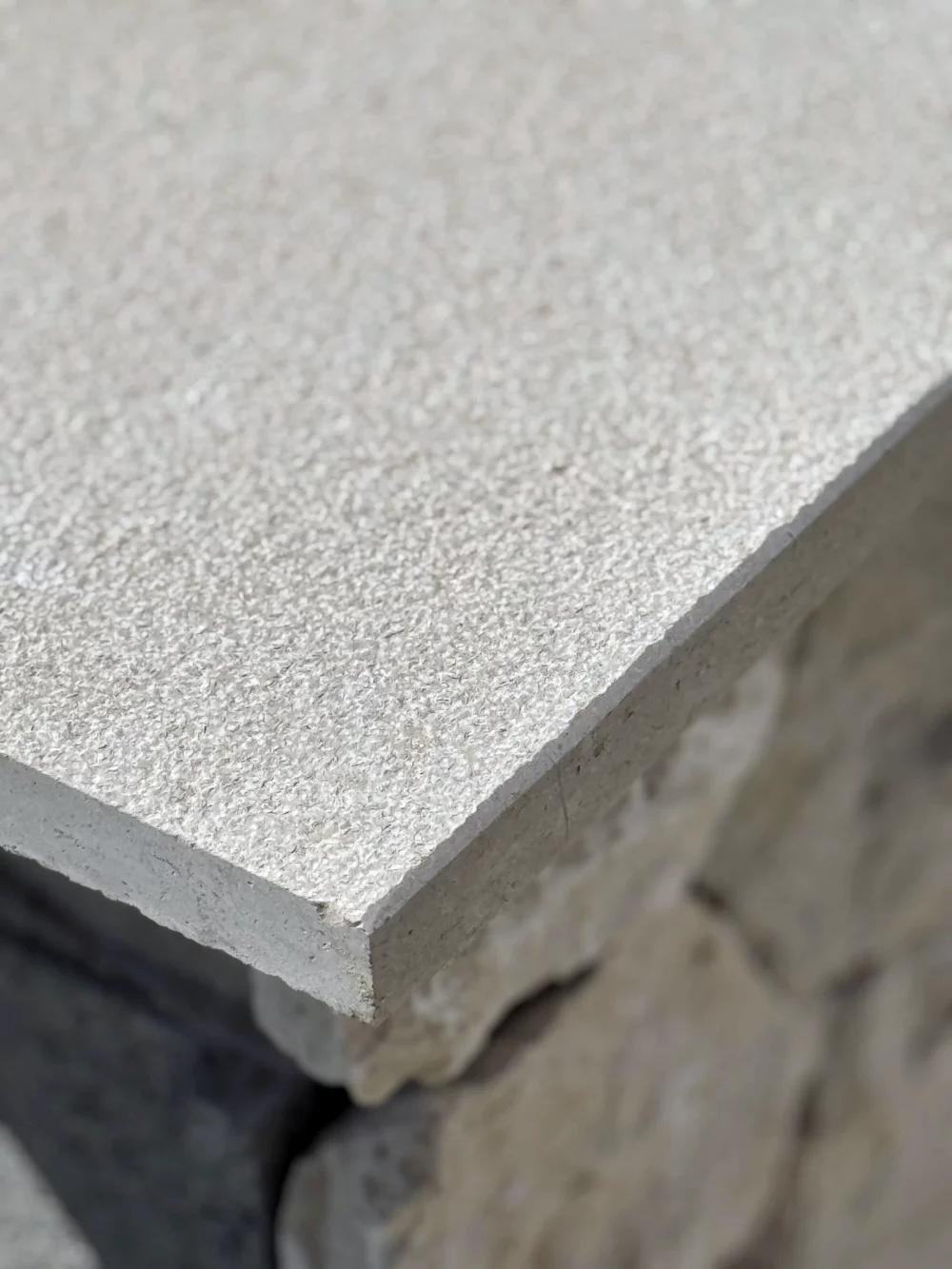 couvertine en pierre siana beige rustique