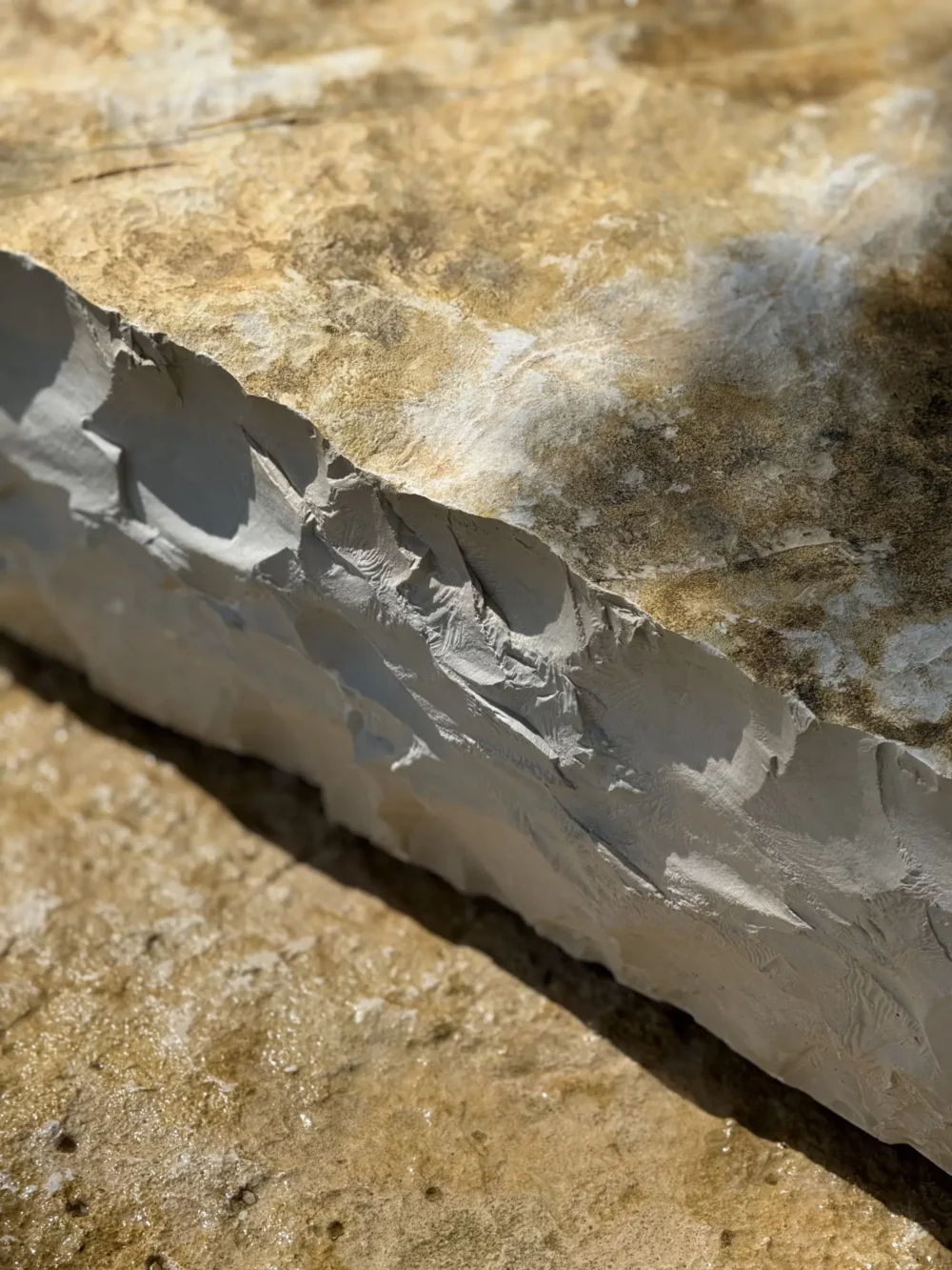 marche escalier maelia beige www.mineralstones.fr Nice Cannes Antibes Alpes-Maritimes