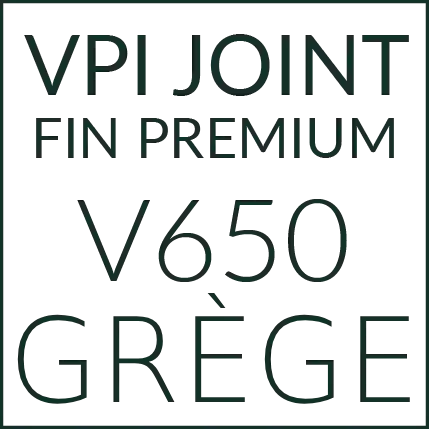 vpi fin joint premium v650 grège www.mineralstones.fr Nice Cannes Antibes Cagnes-sur-Mer 06
